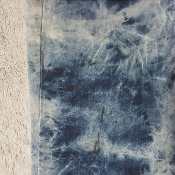 American Eagle Jegging Blotchy Bleached Jeans Womens Size 6 - Picture 5 of 5